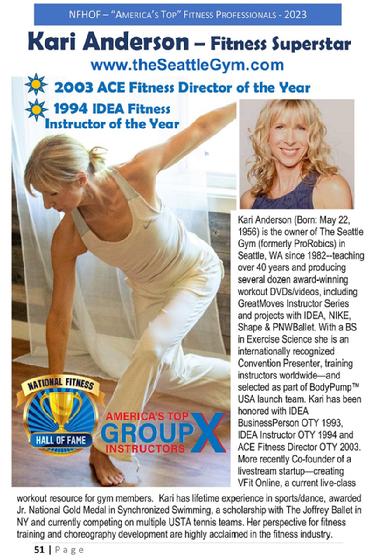 Kari Anderson - National Fitness Hall of Fame Professional